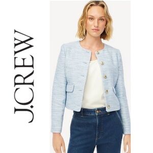 J Crew Tweed Lady Jacket Cecile Baby  Size 16